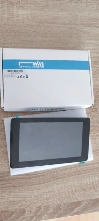 Raspberry Pi 4 (2GB) + Pantalla Waveshare 7 DSI
