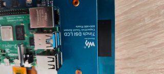 Raspberry Pi 4 (2GB) + Pantalla Waveshare 7 DSI