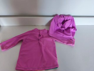 Camiseta baño unicornio protección solar 50