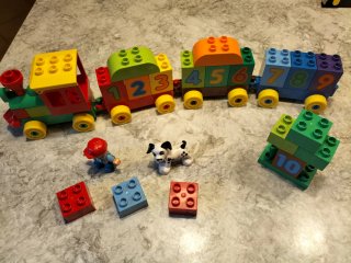 Treno dei numeri LEGO Duplo