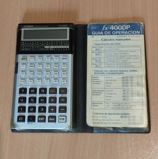 Calculadora Científica Programable Casio FX-4000P