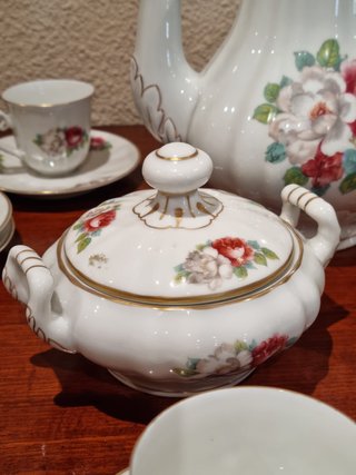Juego de Café Vintage Porcelana Bidasoa Completo