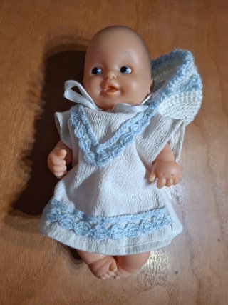 muñeca bebé Barriguitas peloncete cómo nueva