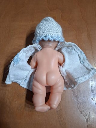 muñeca bebé Barriguitas peloncete cómo nueva