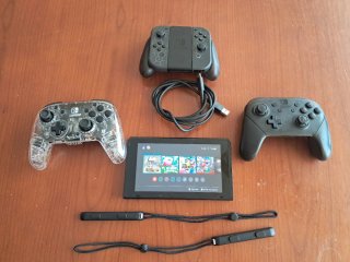 Nintendo Switch V1 + Accesorios + Jocs
