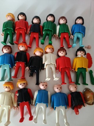 Lote Playmobil para piezas y restauración