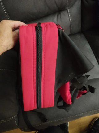 Mochila portátil roja
