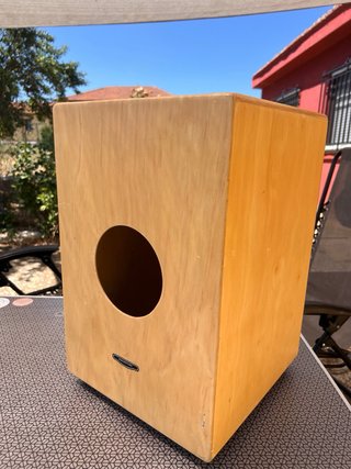 Cajón flamenco Meinl con funda Meinl