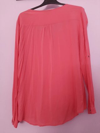 Camisa Cortefiel Talla L Naranja