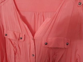 Camisa Cortefiel Talla L Naranja