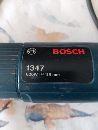 Amoladora Bosch GWS 500W (Made in Germany) + Llave