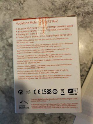 Vodafone Mobile Wi-Fi R216-Z