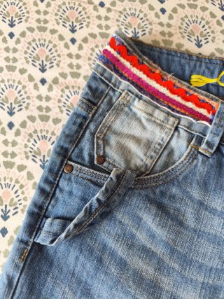 Pantalón corto vaquero Desigual mujer