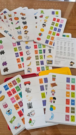 Juego didáctico de sílabas de Diset