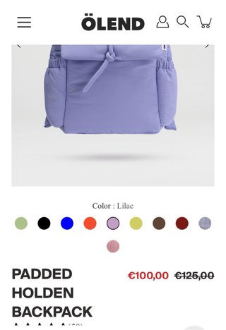 Mochila Olend Morada Nueva