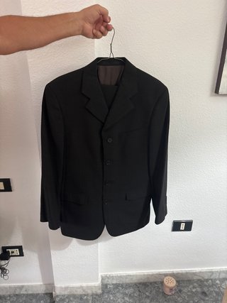Traje Chaqueta y Pantalón Gris Marengo T.38 40
