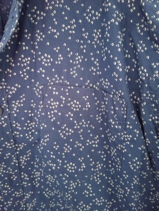 Camisa Pull&Bear Estampada Manga Larga Talla L