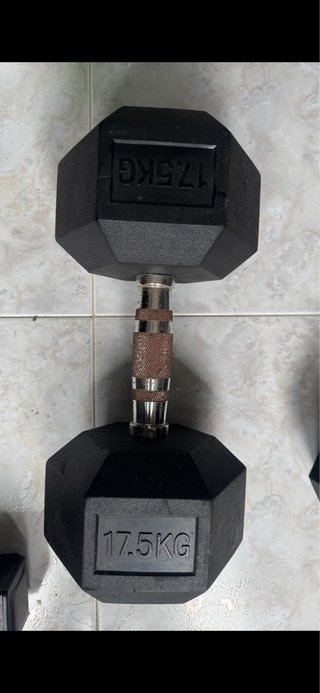 Mancuerna 17.5 KG
