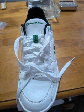 Zapatillas Champion Blancas y Verdes