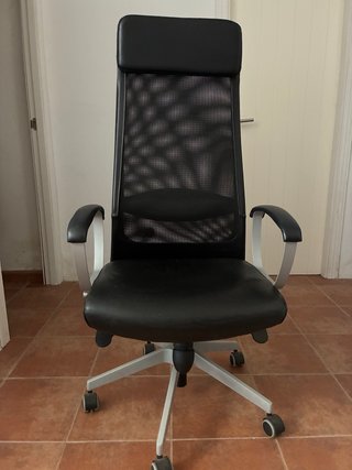 Silla de Oficina Ikea Markus Negra
