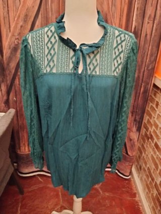 5 Blusas Manga Larga