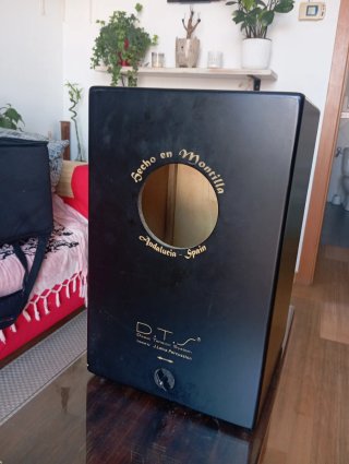 Cajón Flamenco Leiva Zoco con funda