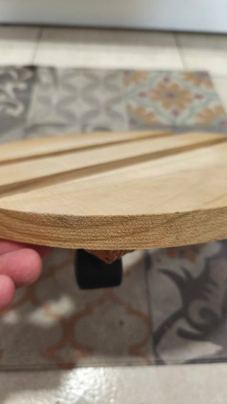 Soporte Macetas con Ruedas Madera