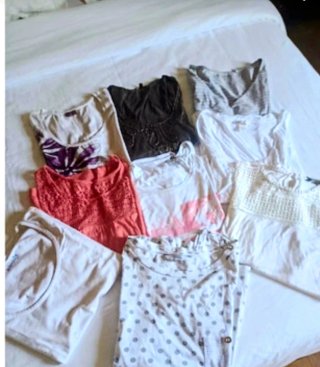Lote Camisetas y Blusas Variadas