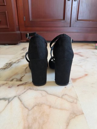 Sandalias tacón Marypaz negras talla 37