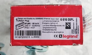 Legrand URA21 LED PLUS Emergencia