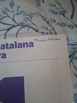 Llengua catalana i Literatura 1 ESO LOMLOE