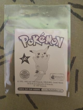 Cromos Panini Pokémon Merlín