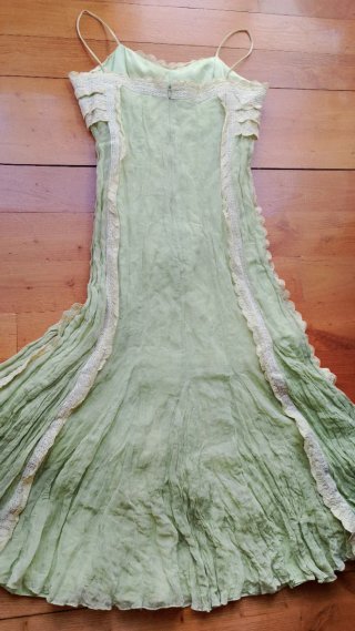 Vestido Carles Serra verde