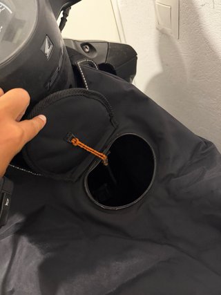 Manta para moto negra
