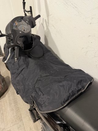 Manta para moto negra