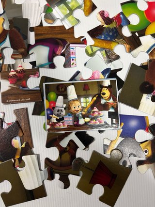 Juegos de memoria y puzzles infantiles
