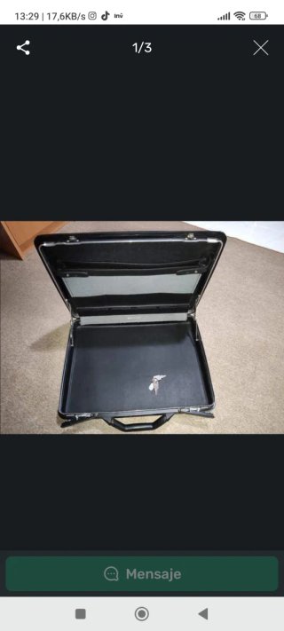 Portafolio Rígido Samsonite Negro