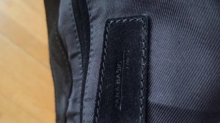 Bolso ante negro Zara