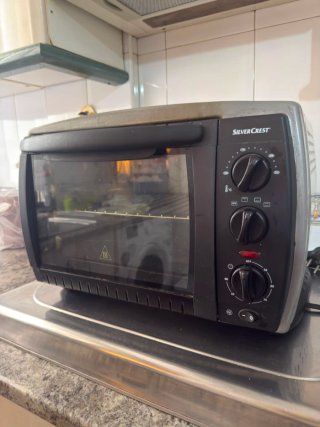 Horno Silvercrest Negro