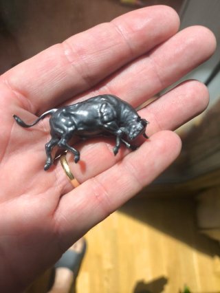 Figura Toro para Bonsái