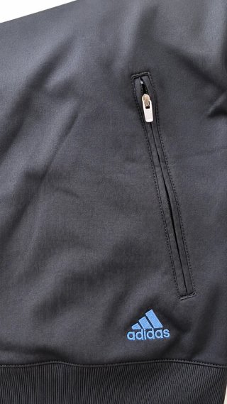 Chaqueta Adidas Negra y Azul Talla M