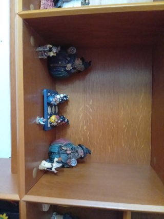 Colección de figuras de brujas