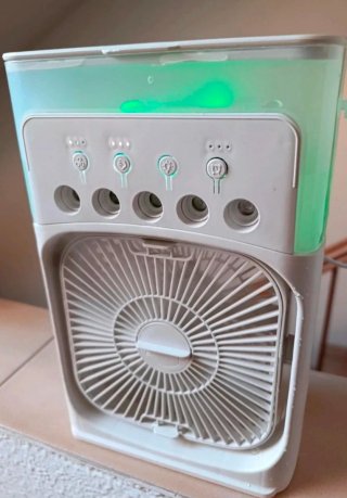 Mini Ventilador Enfriador Portátil