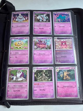 Álbum de cartas Pokémon en inglés