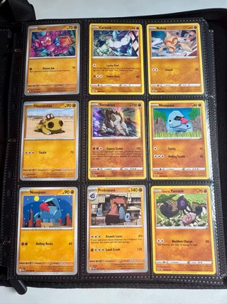 Álbum de cartas Pokémon en inglés