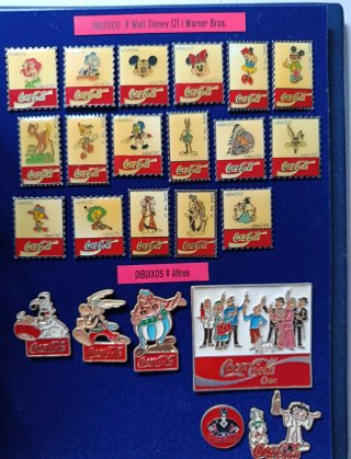 Colección Más de 600 Pins Coca-Cola Originales