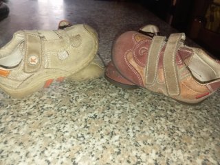 Scarpe bimbo 2 paia