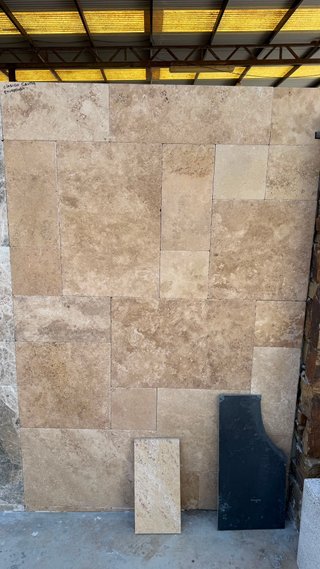 Travertino para exteriores/interiores