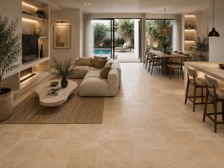 Travertino para exteriores/interiores