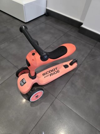 Patinete Scoot & Ride infantil 3 ruedas naranja